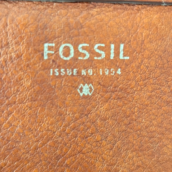 Vintage Fossil bag pecan brown - Picture 2 of 16